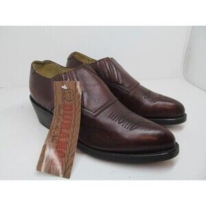 Durango SW2964 Womens Brown Stitched Leather Ankle Booties Size US 6.5 EE